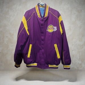 Purple and Yellow Bomber Jacket